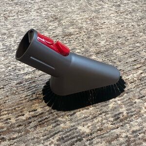 Dyson Grey and Red Cordless Vacuum Brush Attachment